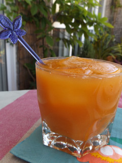 Una foto de Smoothie de fruta y verdura