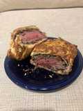 Beef Wellington โดย Air Fryer สูตรใช้ขนมปังทำแป้ง