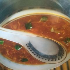 A picture of Egg Drop soup.