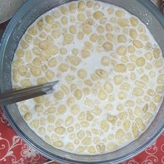Boondi raita A picture of Boondi raita.