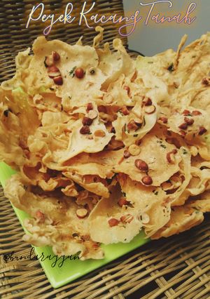 Foto resep 4.Peyek kacang tanah