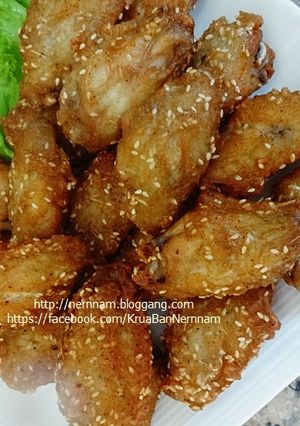 รูปของ ปีกไก่ทอดน้ำปลา