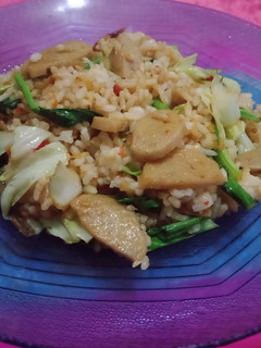 Foto resep Nasi goreng bakso