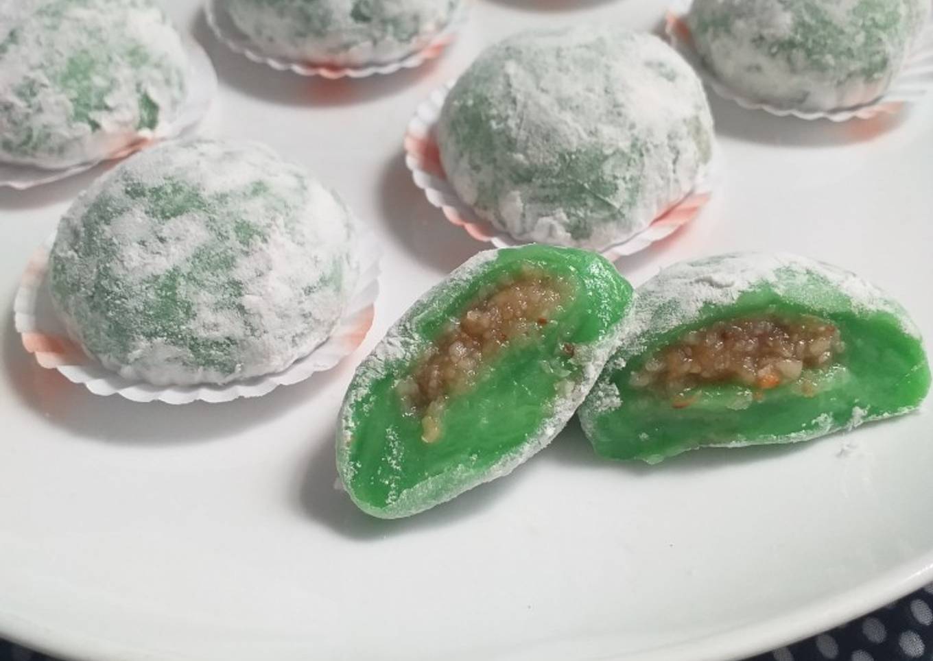 Resep Mochi Teflon Isi Kacang Tanah (Lembut&Kenyal)