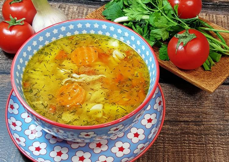 Куриный суп - классический