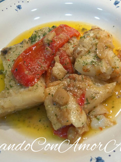 Una foto de Ventresca de Bacalao al Pil-Pil