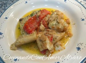 Una foto de Ventresca de Bacalao al Pil-Pil