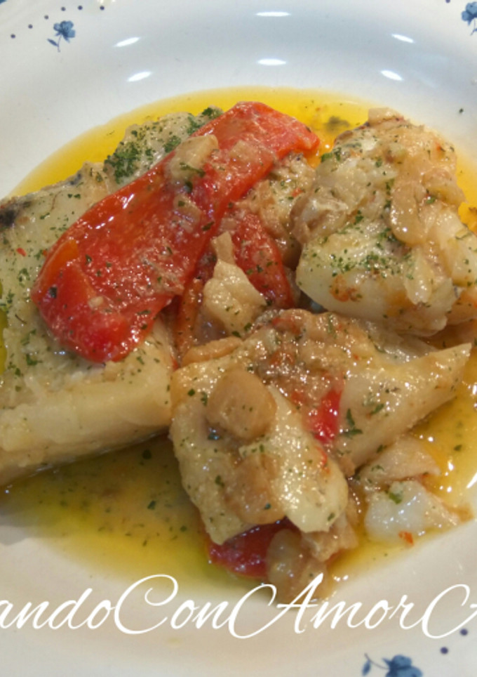 Una foto de Ventresca de Bacalao al Pil-Pil