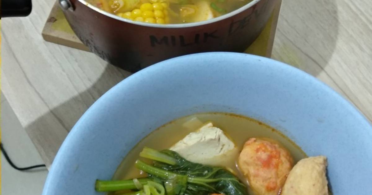 Resep Sup Tom Yum Tom Yam Praktis Oleh Simanis Cookpad