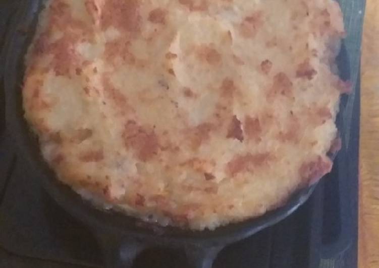 Pastel de papas pero con pino de prietas 🥰🥰