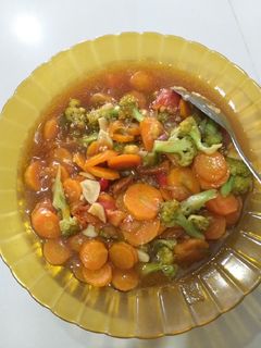 Foto resep 77.Capcay Brokoli Wortel
