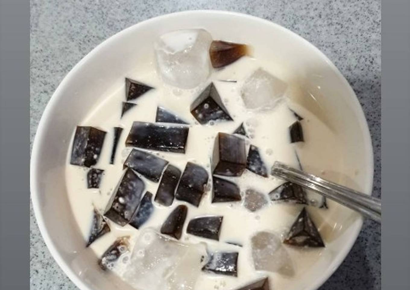 Coffee jelly