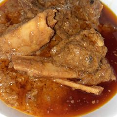 A picture of Mutton korma.