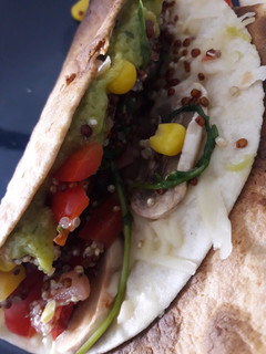 Una foto de Quesadillas vegetarianas con mix de quinoa