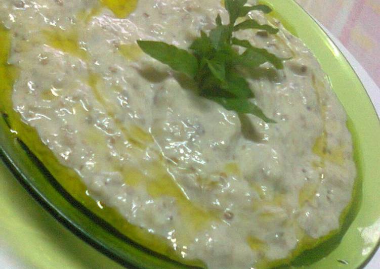 طريقة عمل متبل الباذنجان بابا غنوج