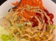 Gambar salad chickpeas