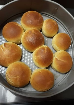 A picture of Homemade buns.
