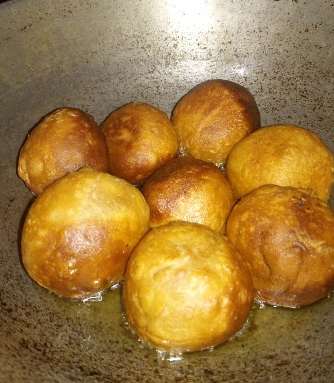 A picture of Baati(Litti).