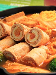 泡菜竹輪豬肉捲 的食譜成品照片