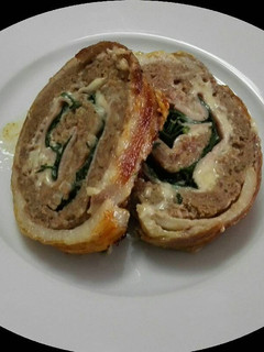Una foto de Rollo de carne al horno