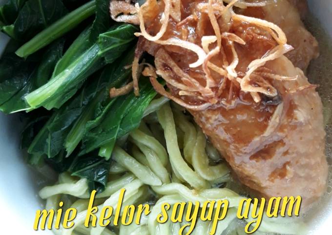 Resep Mie Ayam Sehat Mie Kelor Sayap Ayam Mie Ayam Simpel Oleh