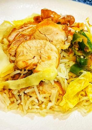 A picture of Super Easy Chicken Fried Rice.