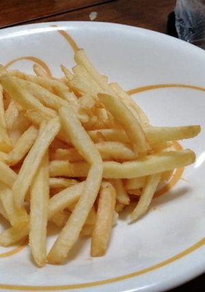 Una foto de Papas fritas precocidas