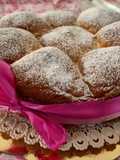Danubio dolce con cioccolato al latte