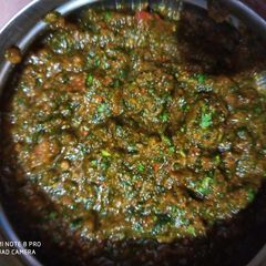 A picture of Coriander chutney.