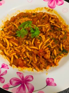 सेव टमाटर (Sev tamatar recipe in Hindi) रेसिपी मुख्य फोटो
