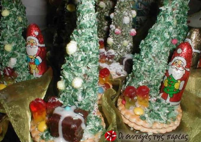 κύρια φωτογραφία συνταγής Χριστουγεννιάτικο δάσος