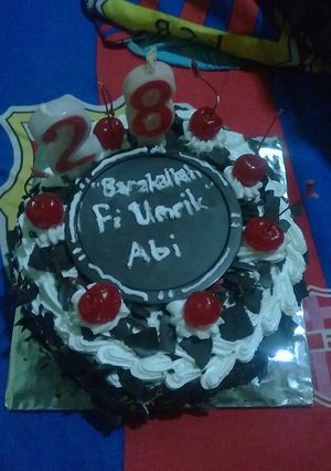 Foto resep Kue Ultah Blackforest Kukus