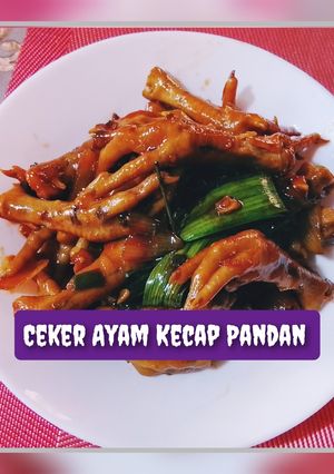 Foto resep Ceker ayam kecap pandan