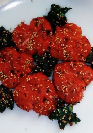 A picture of Carrot cutlets.