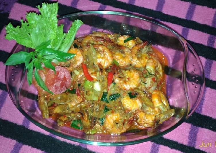Resep Udang galah saus padang, Bikin Ngiler
