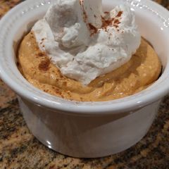A picture of Pumpkin Mousse-Keto.
