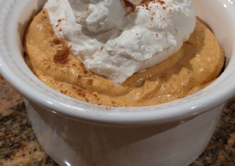 Steps to Make Favorite Pumpkin Mousse-Keto