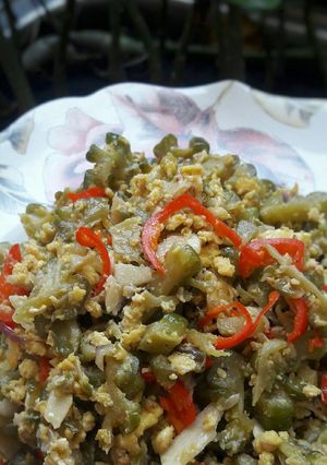Foto resep Tumis Pare Telur