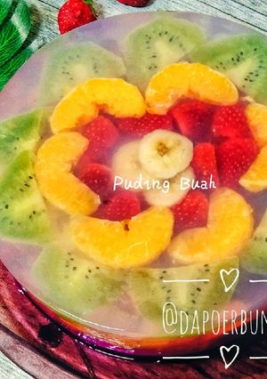 Foto resep Puding Buah