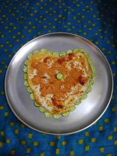 *பொடி தோசை*(heart shape podi dosai recipe in tamil) செய்முறை முக்கிய புகைப்படம்