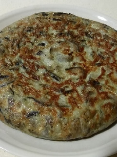 Una foto de Tortilla de berenjenas
