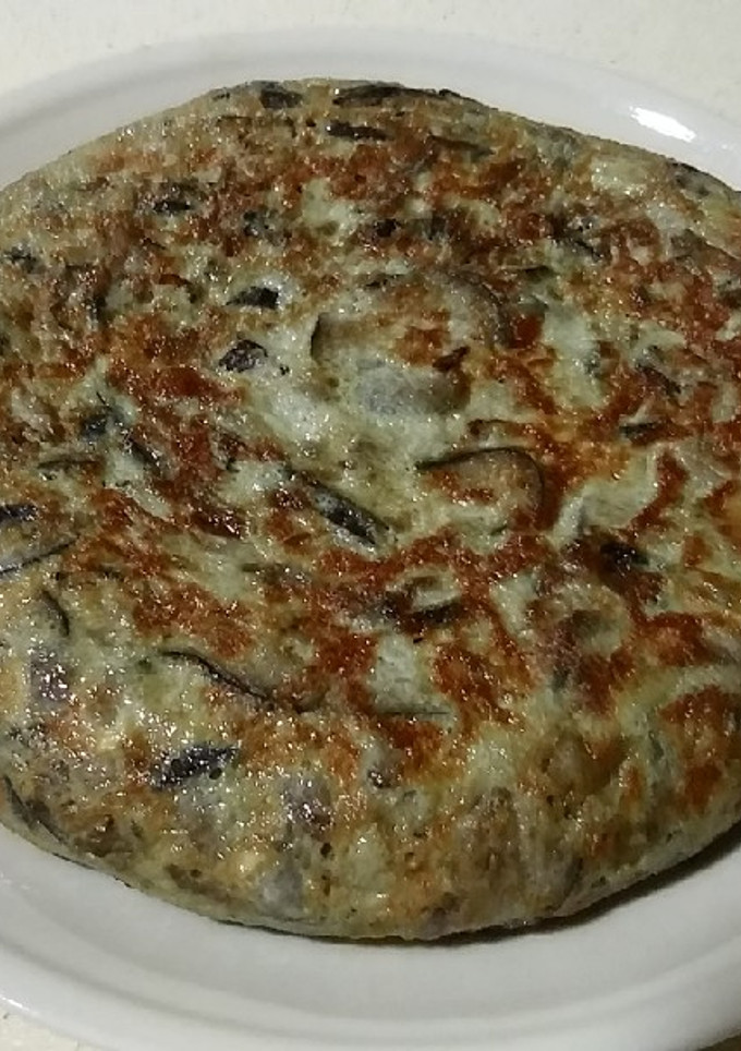 Una foto de Tortilla de berenjenas