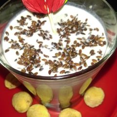 A picture of Oats n Apricots Thandai.