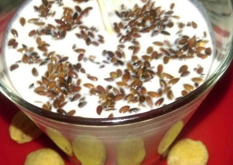 Recipe of Perfect Oats n Apricots Thandai