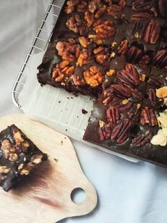 Foto resep Fudgy Chocolate Brownies