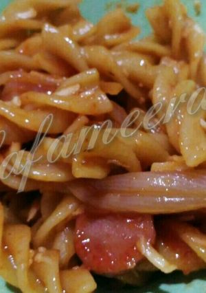 Foto resep Makaroni sosis