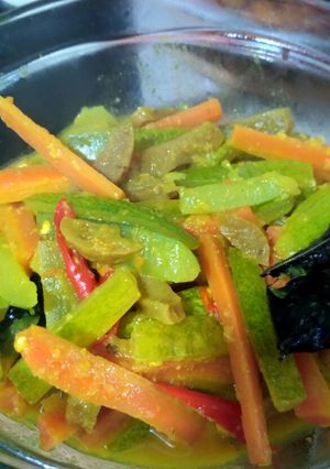 Foto resep Acar kuning timun wortel bakso