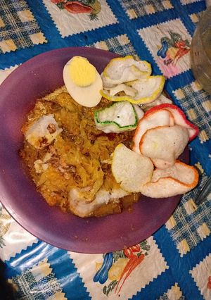 Foto resep Ketupat sayur