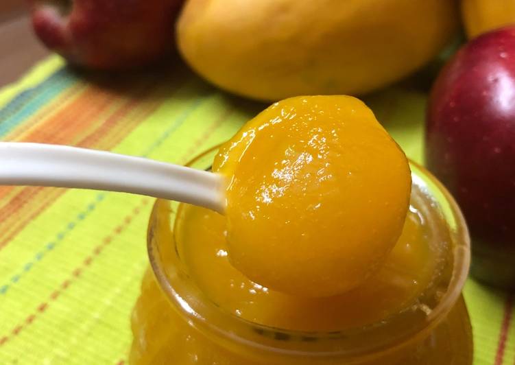 Easiest Way to Make Homemade Mango Jam With Apple