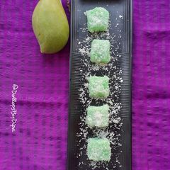 A picture of Raw Mango Jelly Bites.